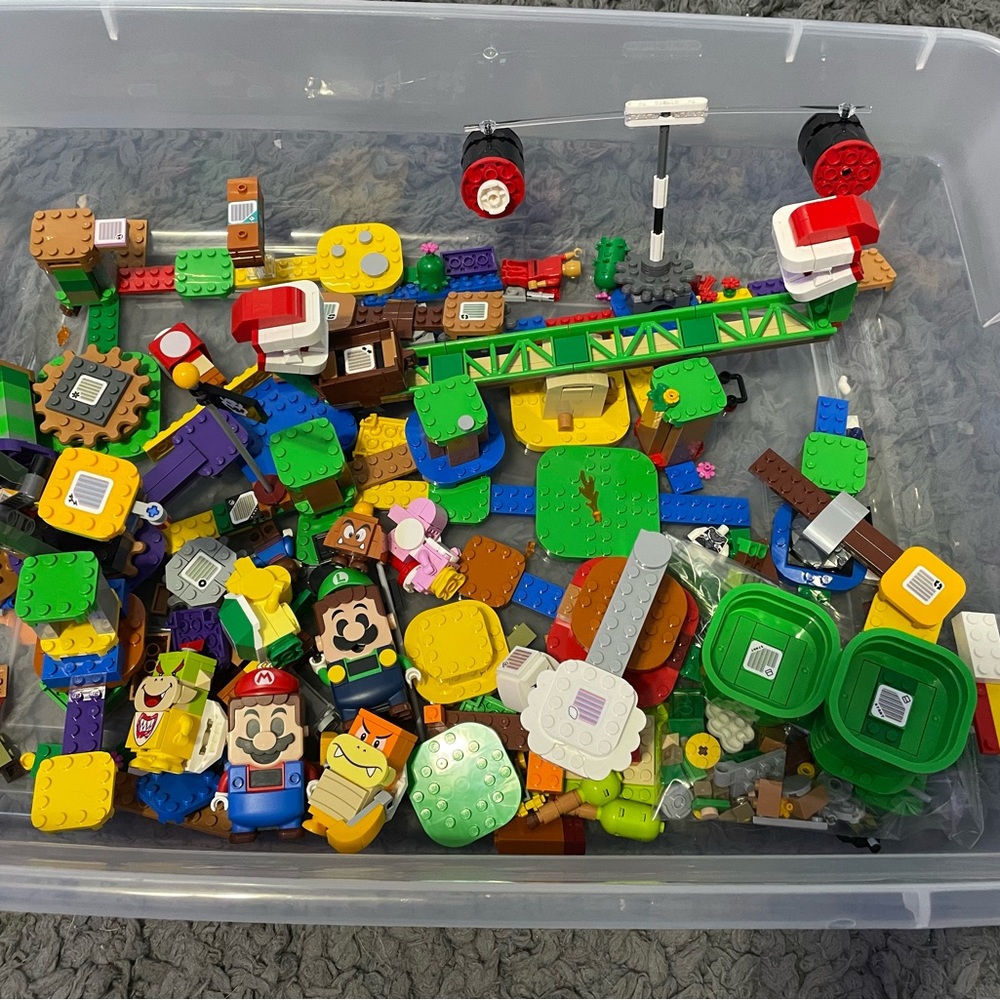 Super Mario Bros Lego sets